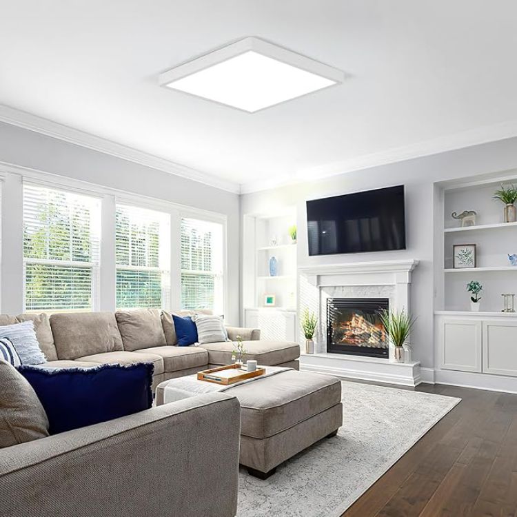 36W LED bedroom ceiling light flush mount 6000K daylight