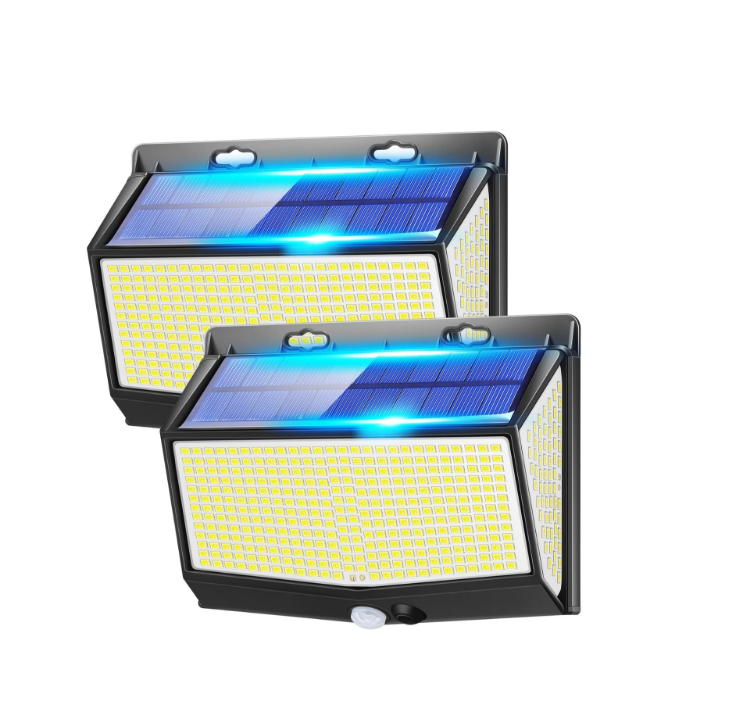 Picture of 468 LED Motion Sensor Solar Light – IP65 Waterproof, 3 Modes, Heat Resistant, Wall Light