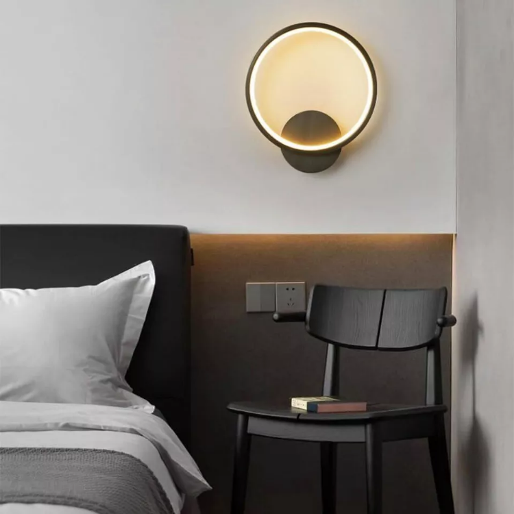 Picture of 12W LED Wall Lamp – Energy Efficient LED, Round Design, 3 Color Modes, Energy Efficient LED