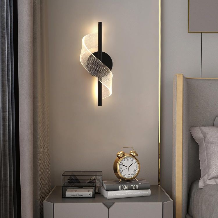 Dimmable Modern Wall Sconce – LED Light for Living Room, Bedroom, and Bathroom