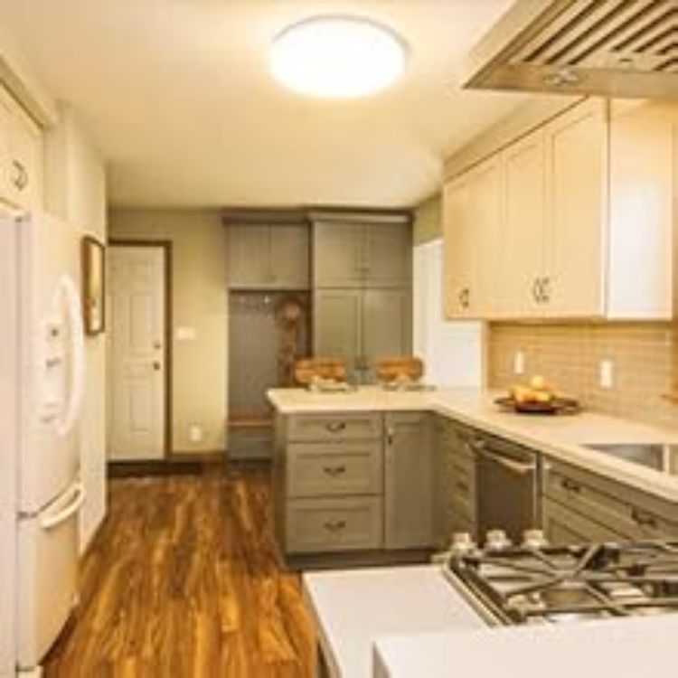 Picture of 24W LED Ceiling Light – Modern Flush Mount Light for Bathroom, Bedroom, Utility Room, Stairs & Hallways