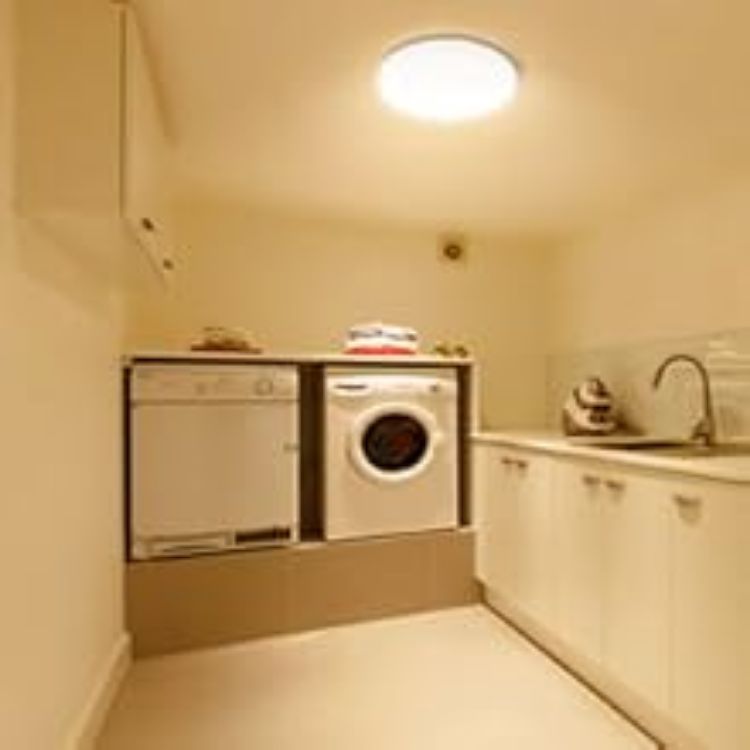 Picture of 24W LED Ceiling Light – Modern Flush Mount Light for Bathroom, Bedroom, Utility Room, Stairs & Hallways