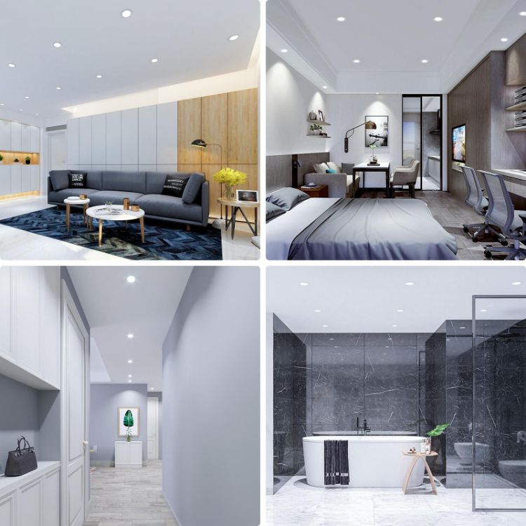 Picture of 20W LED Recessed Ceiling Downlights 460LM 3000K Warm White Ultra Slim Spotlights