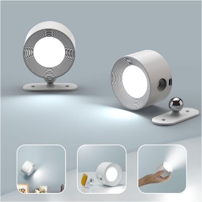 Show details for 2 Pack LED Wall Lights – 3 Colors, 3 Brightness, 360° Rotation, Touch Control Picture of 2 Pack LED Wall Lights – 3 Colors, 3 Brightness, 360° Rotation, Touch Control