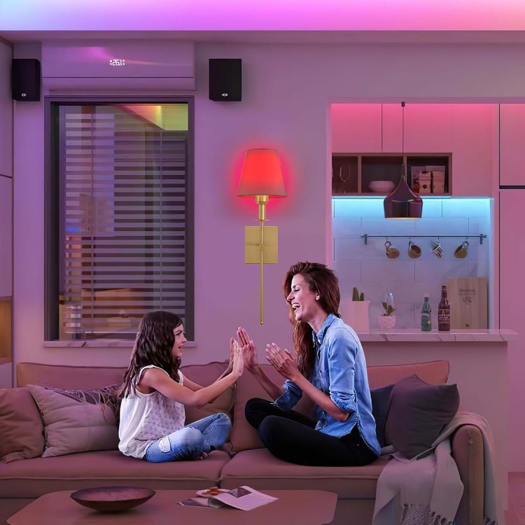 5000mAh Battery-Powered Wall Lamp – Adjustable Colour Temperature 2700K–6500K