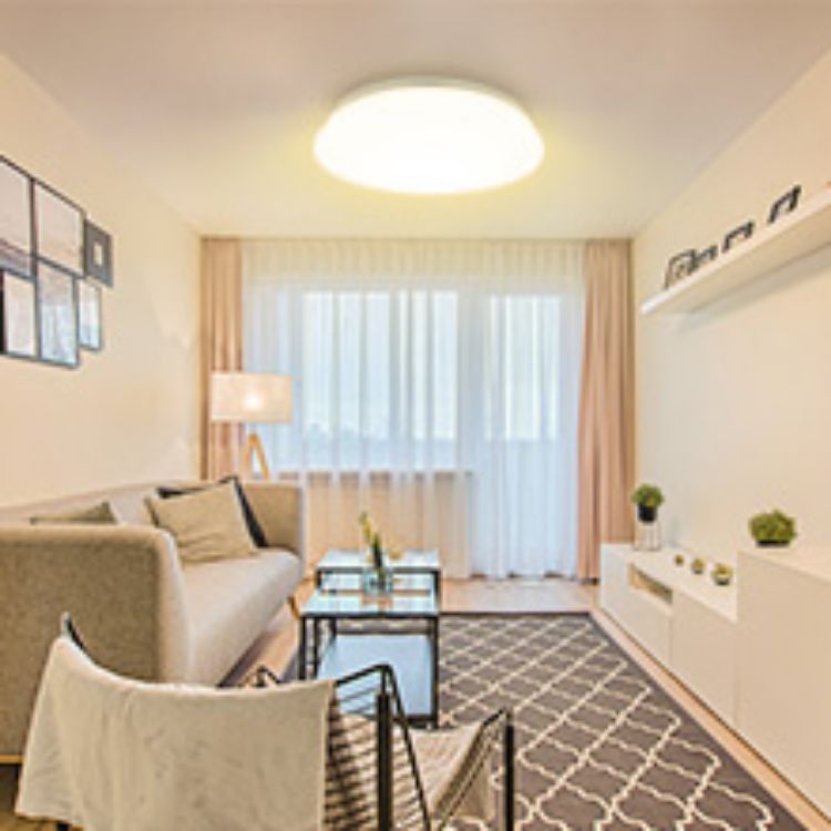 Easy-Clean Removable Cover LED Ceiling Light