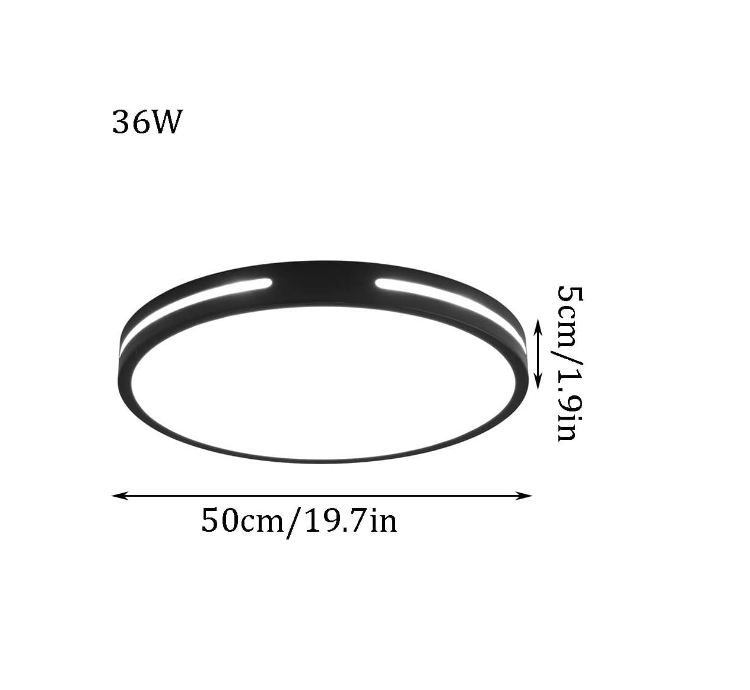 Modern LED Ceiling Light with 3 Colour Temperature Settings