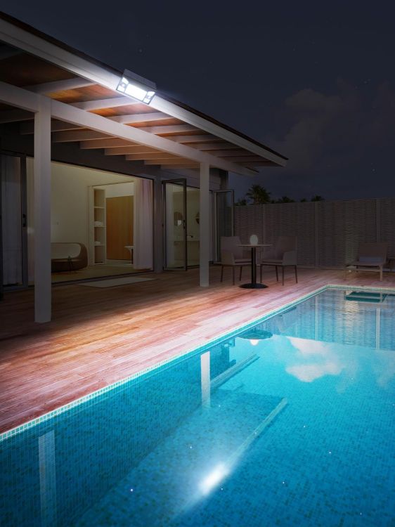 Picture of Outdoor Security Solar Wall Light - Motion Sensor, 270° Wide Angle, IP65 Waterproof