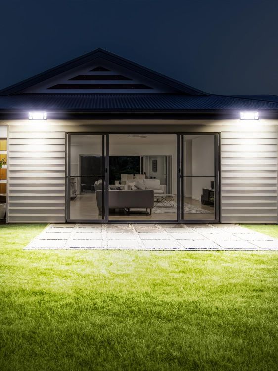 Picture of Outdoor Security Solar Wall Light - Motion Sensor, 270° Wide Angle, IP65 Waterproof