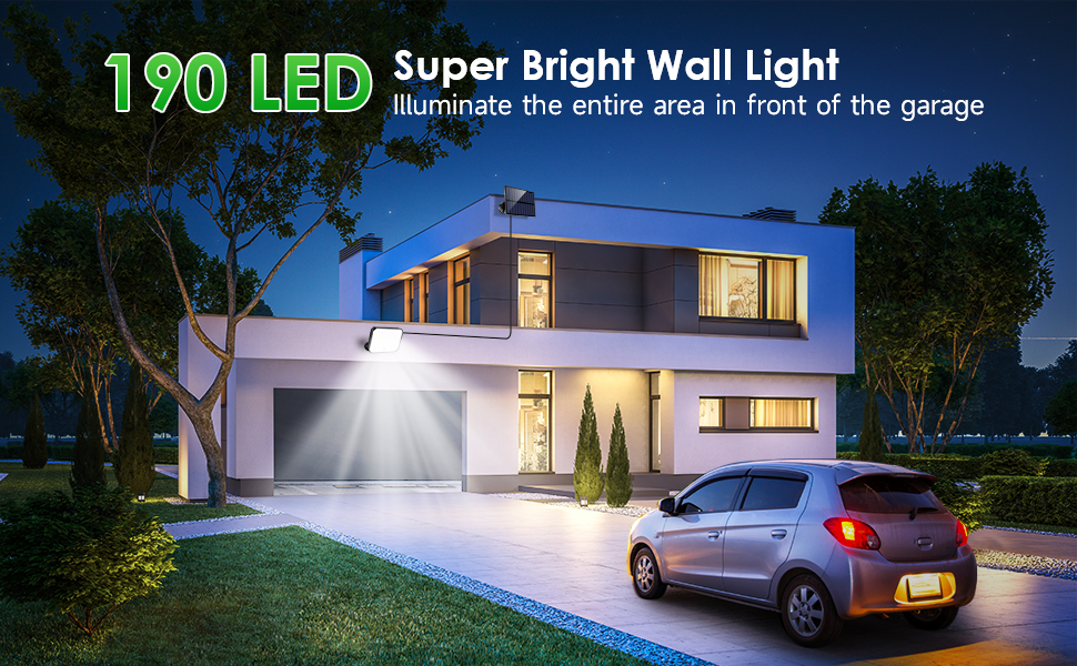 190 LED Security Wall Light | Alpha Lights