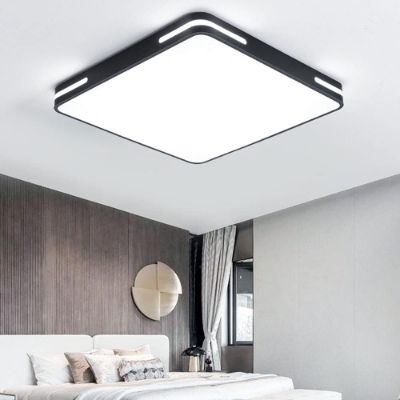 Show details for 36W LED Ceiling Light, Bathroom Lights Ceiling 3000K/4000K/6500K, 50CM Waterproof Square Black Flush Ceiling Light for Living Room Picture of 36W LED Ceiling Light, Bathroom Lights Ceiling 3000K/4000K/6500K, 50CM Waterproof Square Black Flush Ceiling Light for Living Room