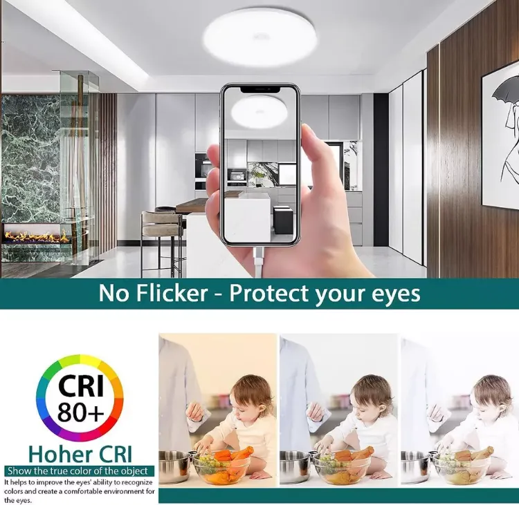 Smart LED Ceiling Light for Home and Indoor Spaces