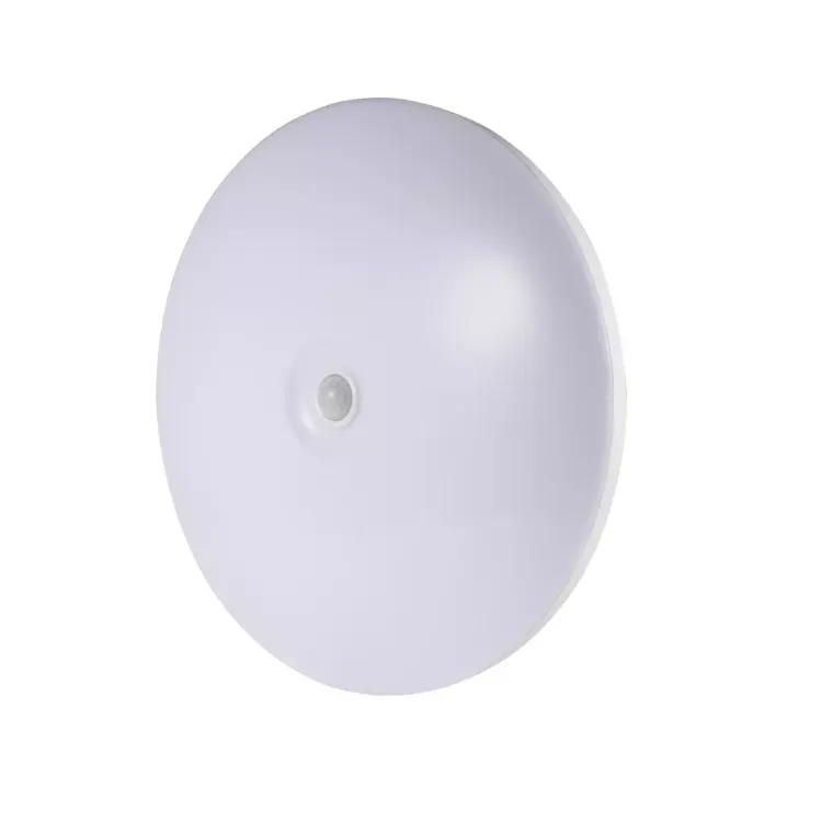 Sleek Round Motion Sensor Ceiling Light for Home Use