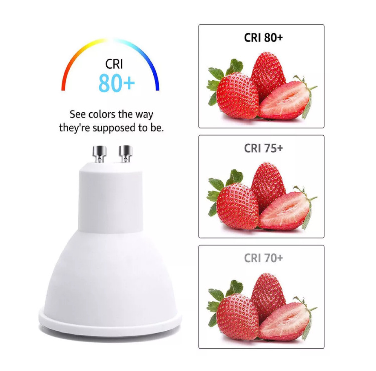 Picture of 10x LED GU10 Light Bulbs 7W Energy-Saving Spotlights |  Cool White 120° Beam Angle