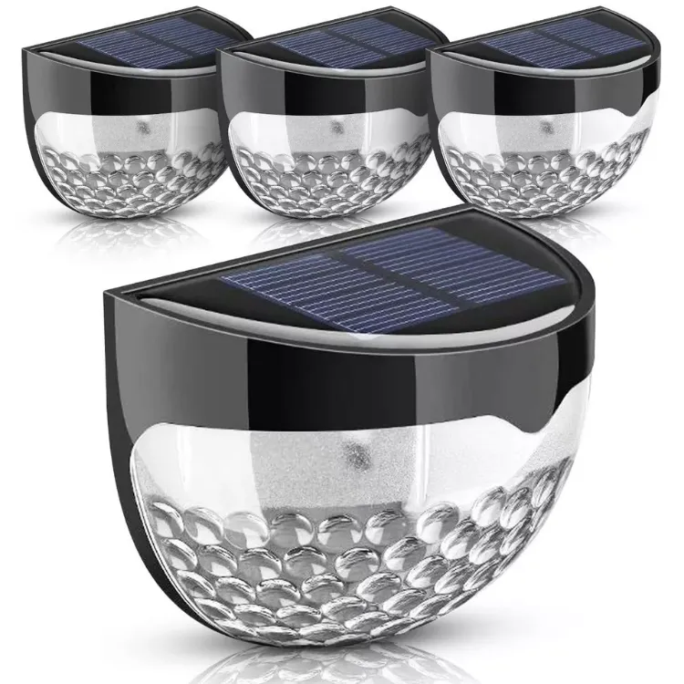 Picture of LED Solar Wall Light - IP65 Waterproof, Weather Resistant, Super Bright Light , 4 Pack