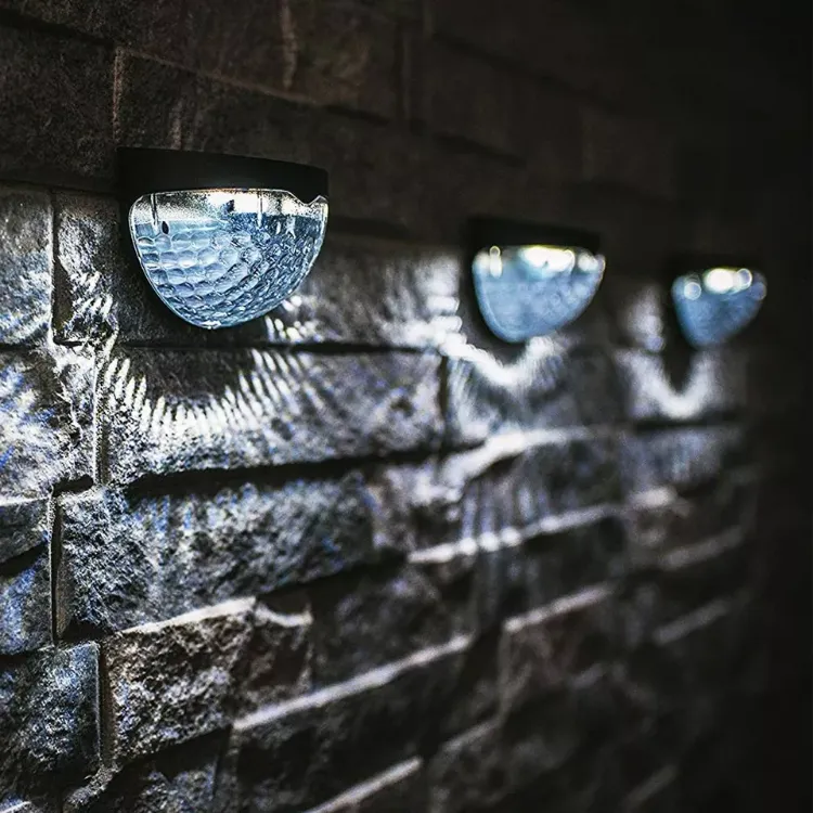 Picture of LED Solar Wall Light - IP65 Waterproof, Weather Resistant, Super Bright Light , 4 Pack