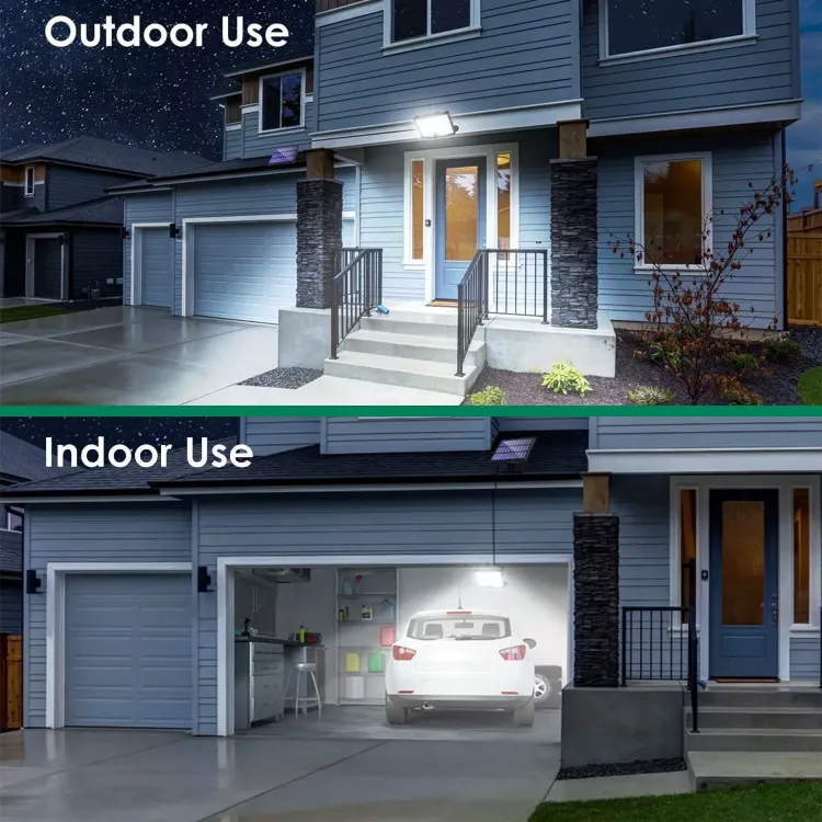 Picture of LED Solar Wall Light with Split Panel - PIR Motion Sensor, IP65 Waterproof, Wide coverage