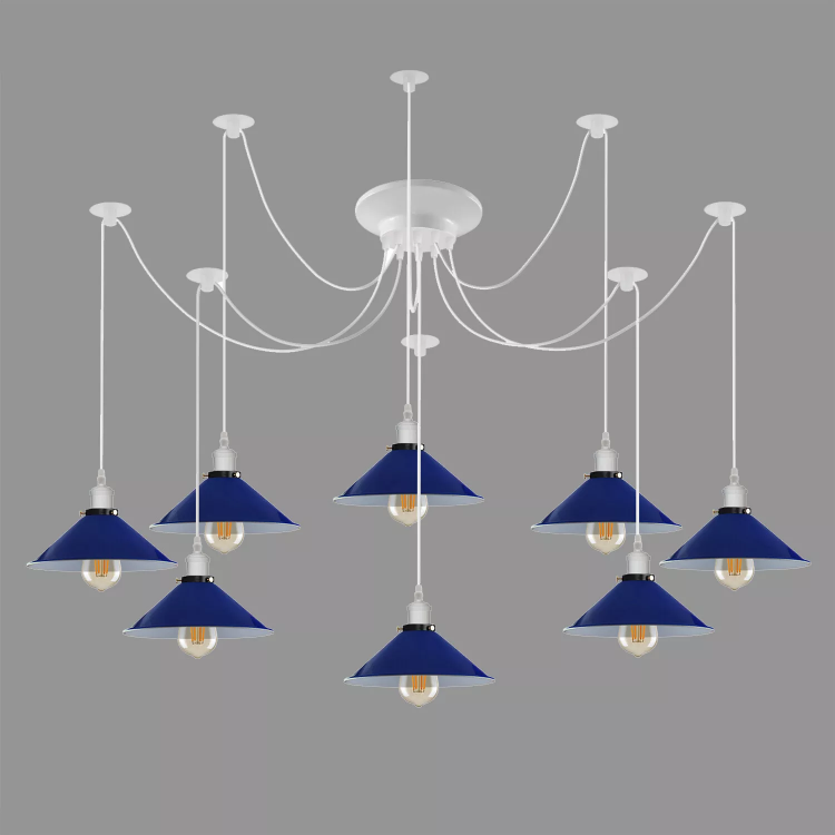 Picture of Modern Industrial Spider Chandelier  Multi Pendant Ceiling Light for Stylish Interiors
