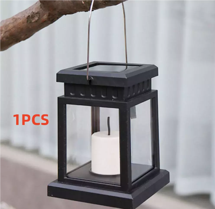 Picture of LED Hanging Lantern Solar Light - IP44 Waterproof, Solar Powered, Eco Friendly, Classic Style
