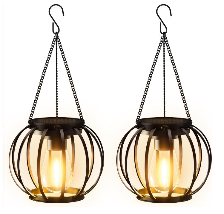Picture of Lantern Solar Light - IP65 Waterproof, Hanging Outdoor Light, Solar-powered, Auto On/Off