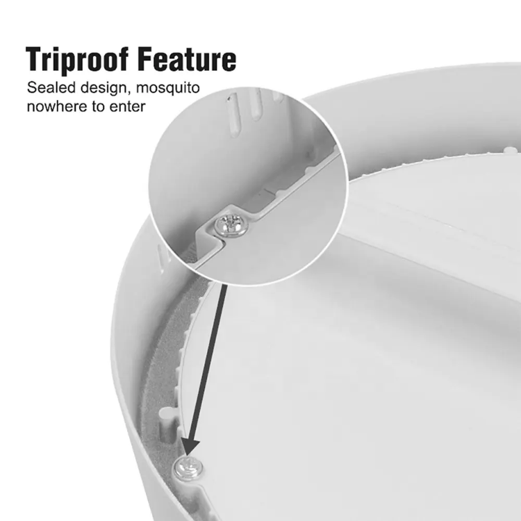 Ultra-thin 24W LED ceiling light for bedroom, office, and shops