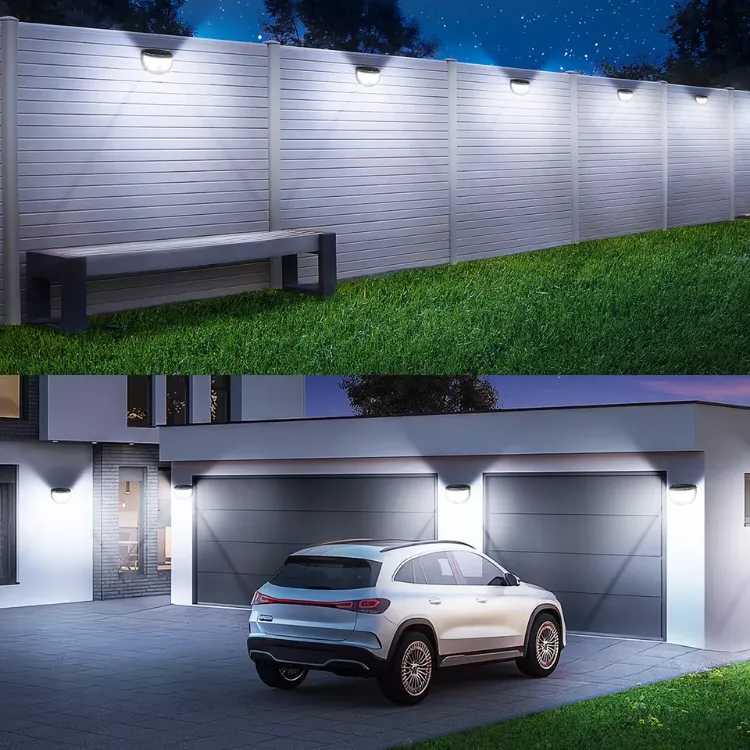 Picture of 198 LED Solar Wall Light - Motion Sensor, Ultra-Bright, IP65 Waterproof, Rechargeable
