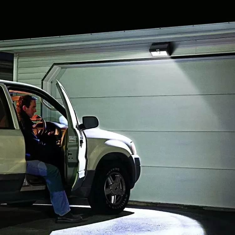 Picture of 118 LED Solar Wall Light - Motion Sensor, Ultra-Bright, IP65 Waterproof, Outdoor Security Light, Solar-Powered