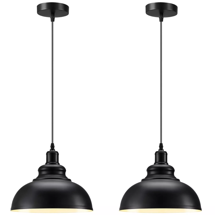 Picture of Vintage Industrial Pendant Light – Retro Metal Ceiling Lamp for Home, Bar & Café Decor