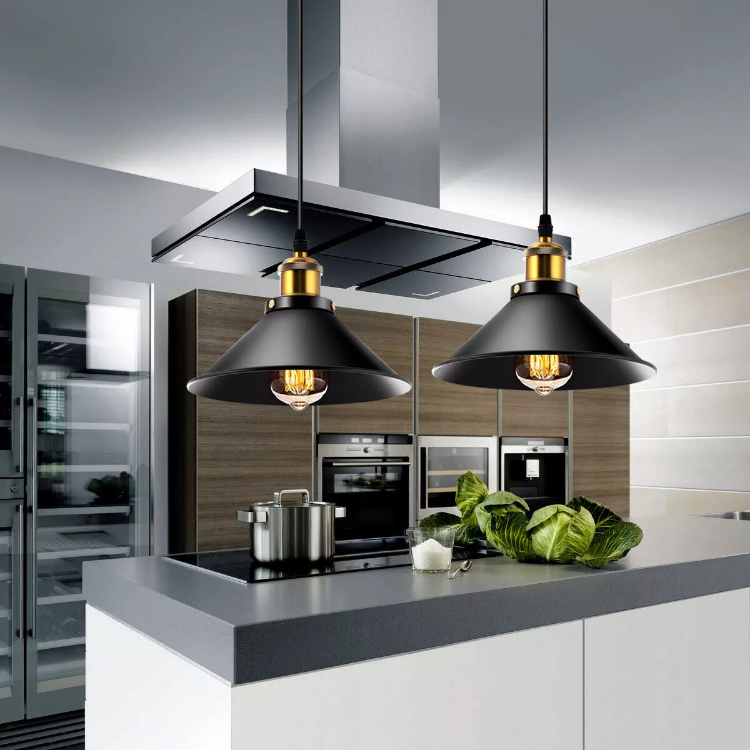 Adjustable ring pendant ceiling light for living room and dining area