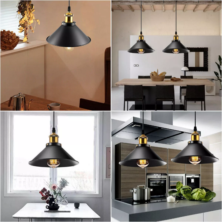 Stylish ring-shaped ceiling pendant light for modern interiors
