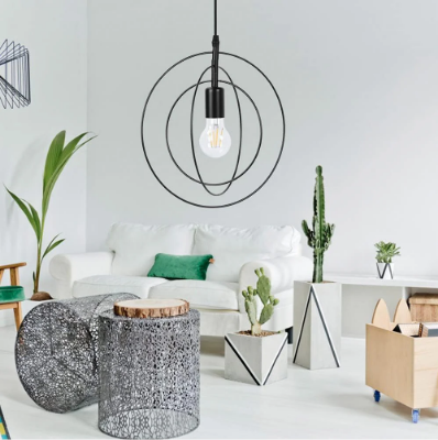 Show details for Vintage Black & Gold Industrial Ceiling Lamp – Flush Mount Light Fixture for Living Room Picture of Vintage Black & Gold Industrial Ceiling Lamp – Flush Mount Light Fixture for Living Room