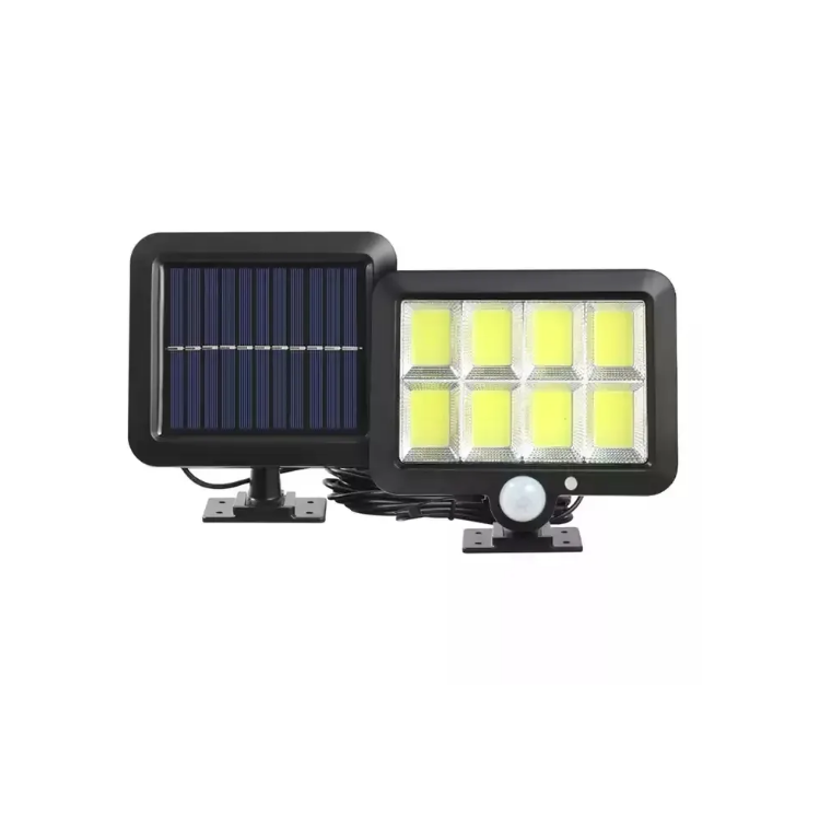 Picture of Solar Power PIR Motion Sensor Wall Light LED Outdoor Garden Security Flood Lamp