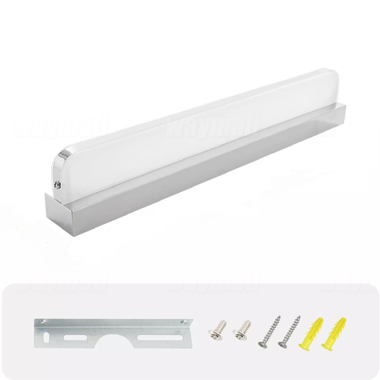 Picture of LED Mirror Front Light 9W  Warm White, Front Lighting IP44 for Bathroom, LED Over Mirror Light, White Base
