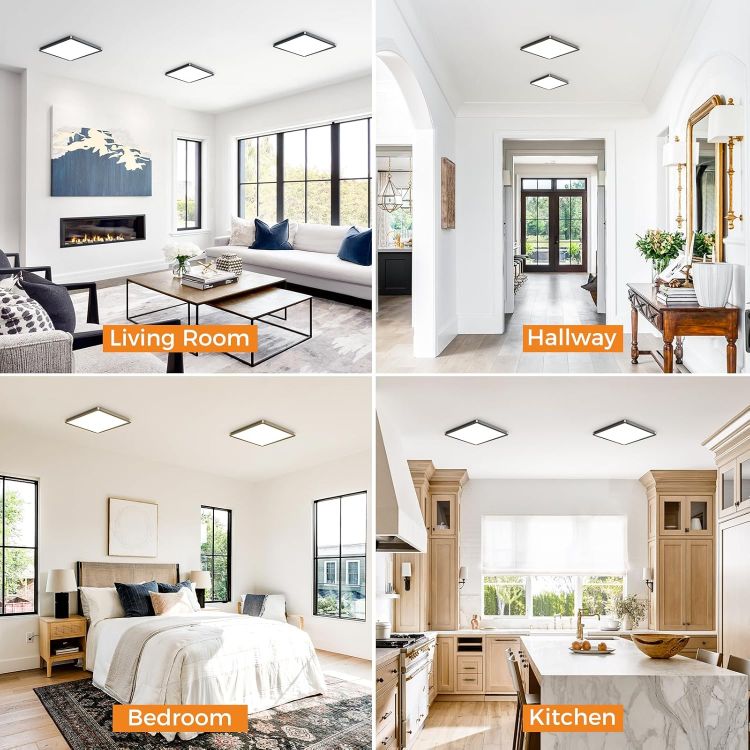 Picture of Super Thin Bathroom Light, LED Bathroom Ceiling Lights, 2400LM Ceiling Light