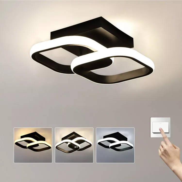 Picture of LED Ceiling Light – Tricolour Dimmable Fixture for Stylish Bedrooms and Living Spaces