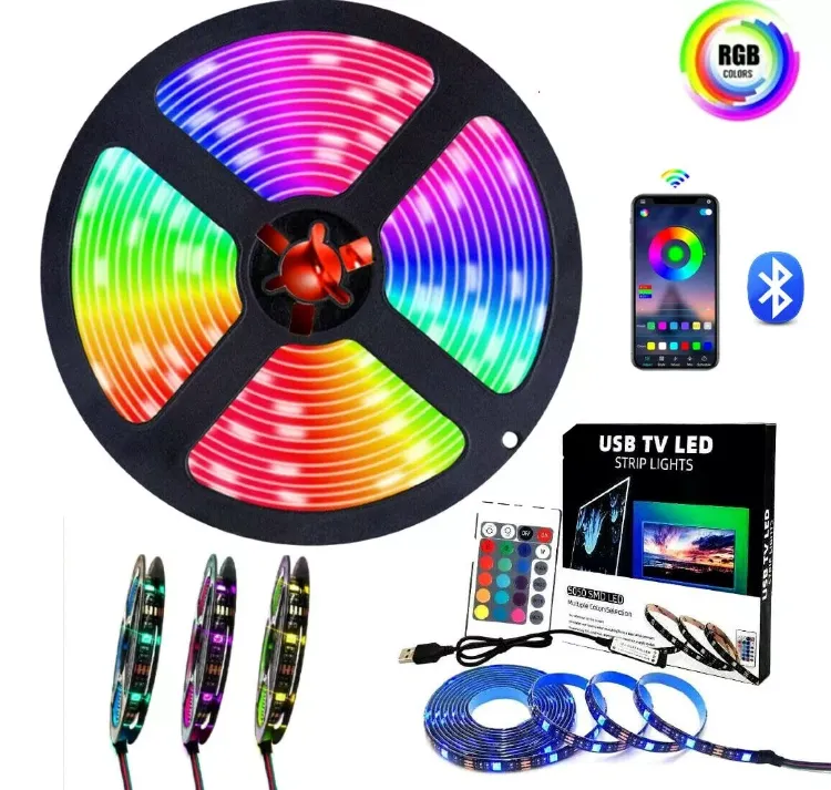 Picture of Under Cabinet Lighting Kit, Flexible 4 x 30cm LED Strip Lights, Super Bright Under Counter Lights for Kitchen, Cupboard, Desk,Monitor Back,Shelf,DIY Tape Light