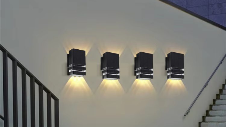 Picture of Outdoor Wall Lights - LED Outside Wall Light, Aluminum Outdoor Wall Lamp, IP54 Up Down Outside Lights Exterior Wall Sconce