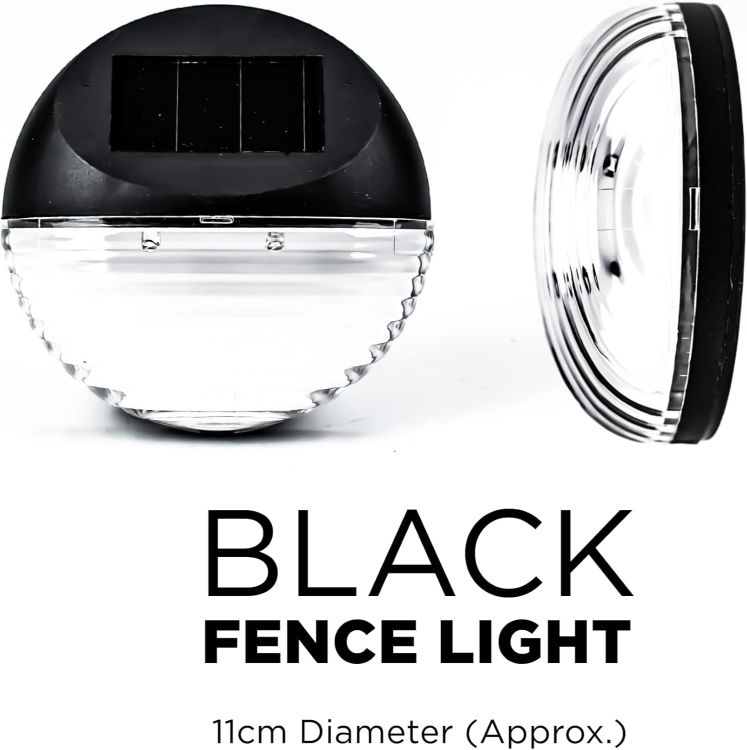 Picture of White Solar LED Lights for Walls and Fences