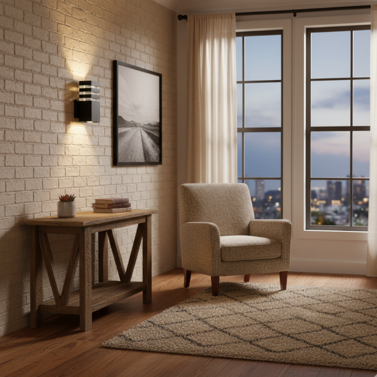 IP67 waterproof outdoor wall lamp for porch, terrace, and balcony