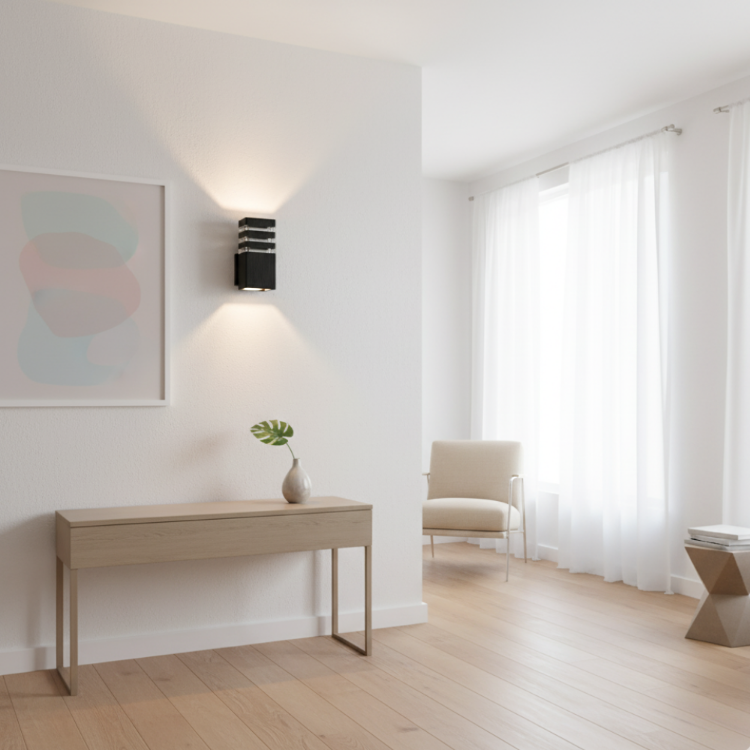 Picture of Outdoor Wall Lights Mains Powered, IP67 Waterproof Up  Outside Lights, Modern LED E27 External Lighting Exterior Wall Lamp