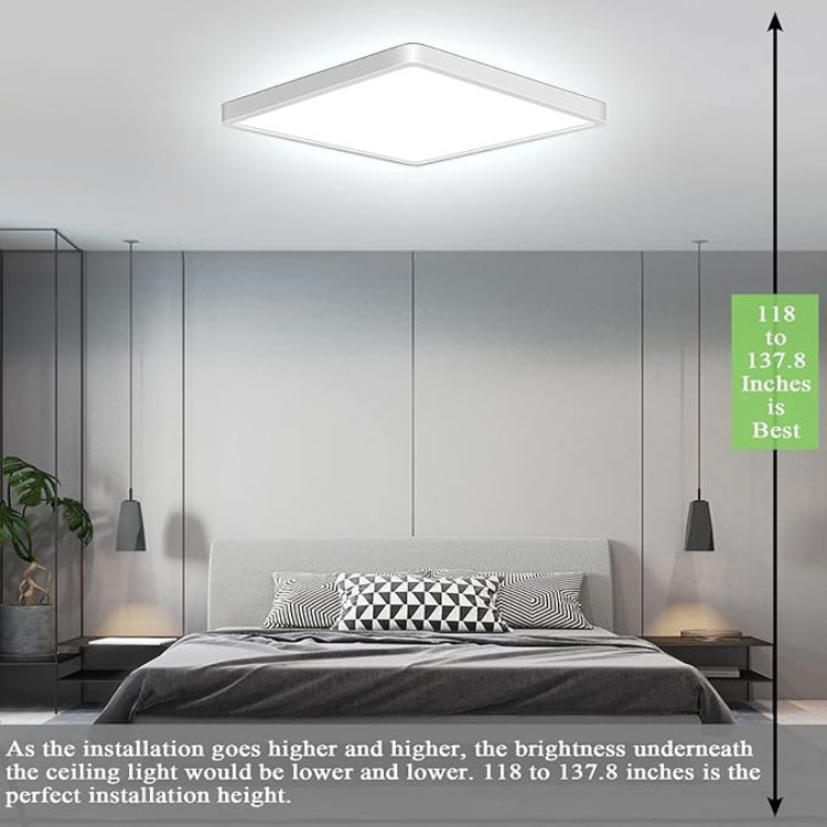 36W LED Ceiling Light for Bedroom and Kitchen