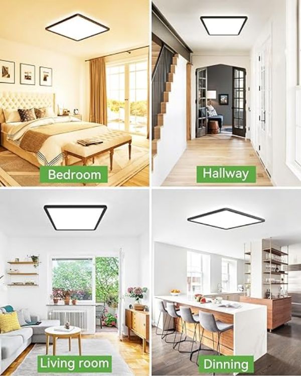 Energy Efficient LED Ceiling Light – IP44 Indoor Use