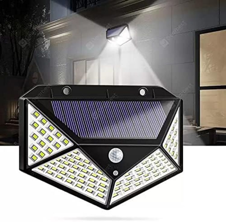 Outdoor Solar Security Light – 100 LED Waterproof