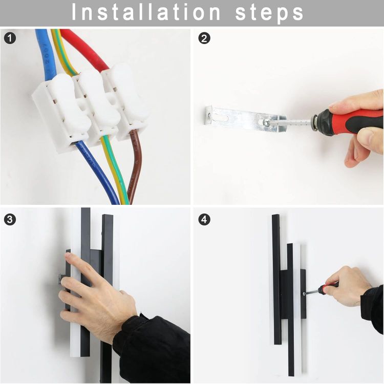 Modern Indoor LED Wall Sconce with Warm Ambient Glow