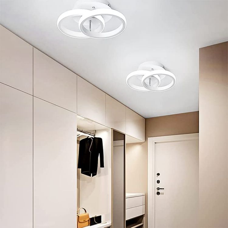 Energy Efficient LED Ceiling Lamp for Kitchen and Bathroom