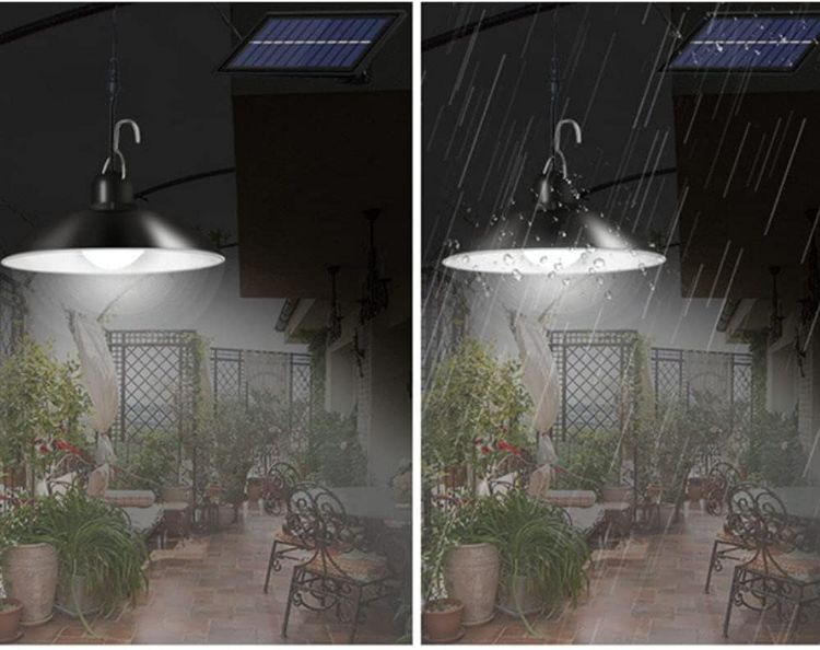 Waterproof IP65 Solar Double Head LED Light