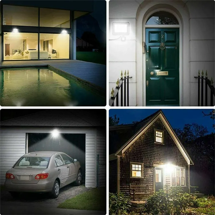 IP66 Waterproof Motion Sensor LED Floodlight for Garden and Driveway