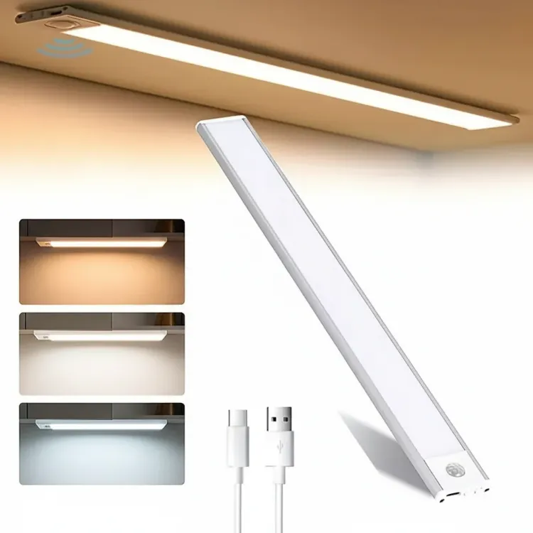 Rechargeable Wireless Under-Cabinet LED Light with Motion Sensor