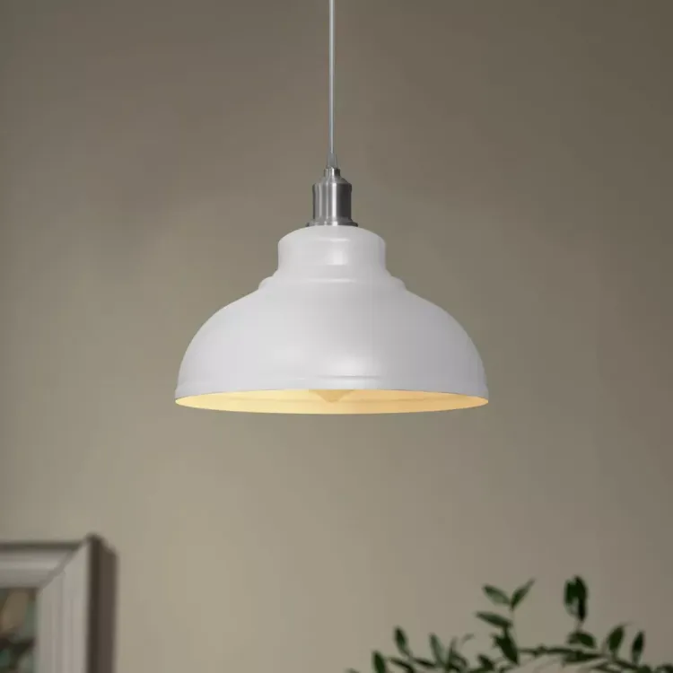 Modern Vintage Metal Pendant Light