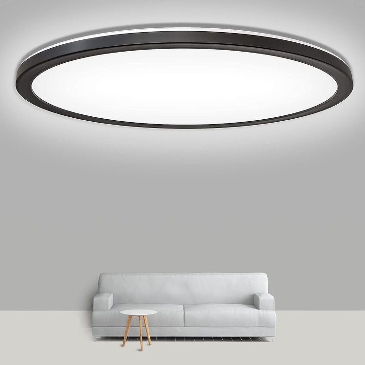 Modern Round LED Flush Ceiling Lamp – Energy-Efficient 18W